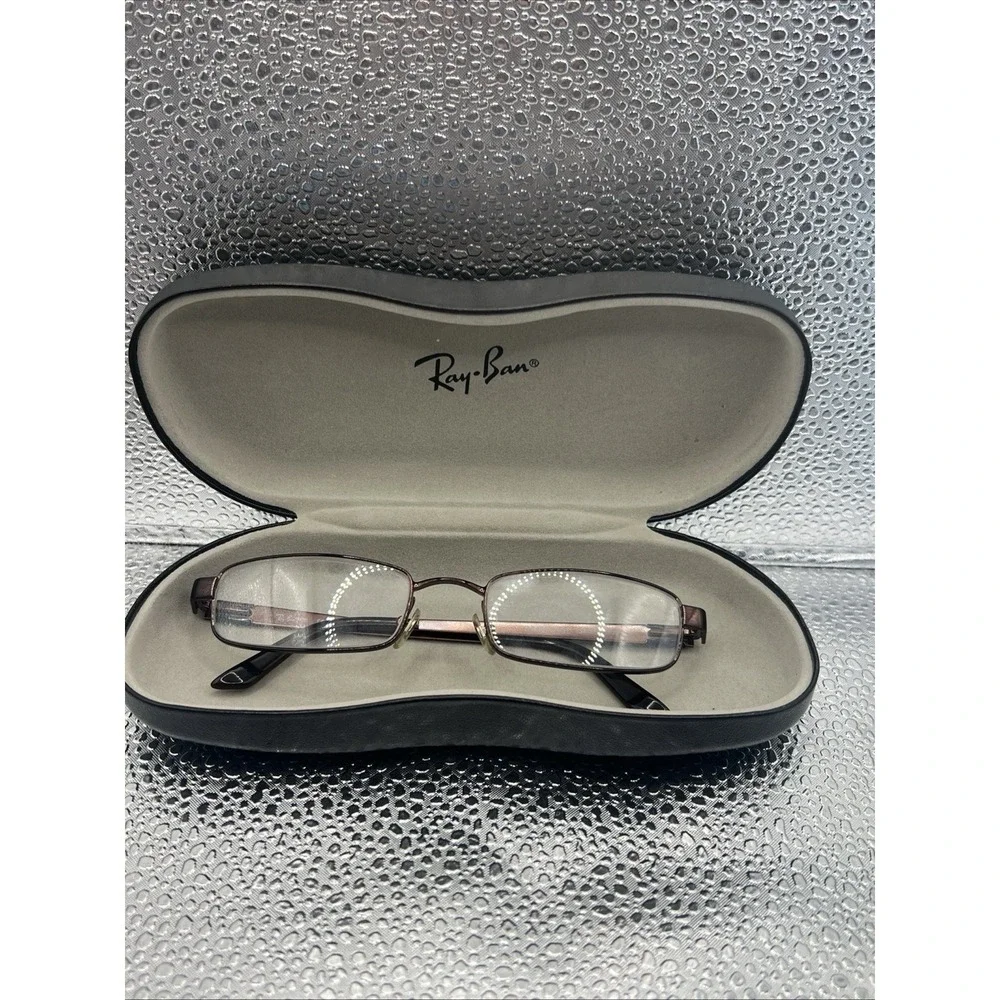 Ray Ban RB 5237 5055 Square Brown Eyeglasses Optical Frame 53-17-145